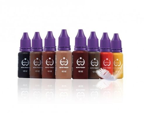 15ml Biotouch Microblading καλλυντικό μελάνι Makeup χρωστικών ουσιών καφετί μόνιμο 1/2 OZ