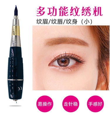 Μαύρη μόνιμη μηχανή 100 Makeup - μάνδρα MicrGel polishgmentation κρανίων 240V