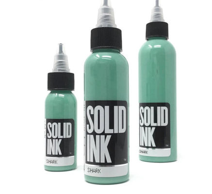 Μη επικίνδυνη χρωστική ουσία στερεό 30ML 60ML μελανιού δερματοστιξιών χρωμάτων με τη γλυκερίνη