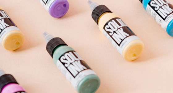 Μη επικίνδυνη χρωστική ουσία στερεό 30ML 60ML μελανιού δερματοστιξιών χρωμάτων με τη γλυκερίνη