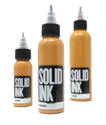 Στερεά χρωστική ουσία 30ML 60ML 120ML 260ML μικροϋπολογιστών μελανιού δερματοστιξιών μελανιού Ocher