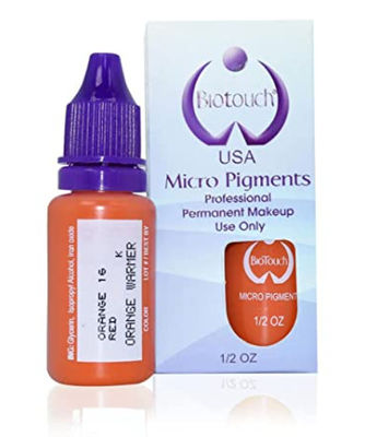 Biotouch MicrGel polishgment πορτοκαλί χρωστικών ουσιών φρύδι προμηθειών Makeup Microblading χρώματος μόνιμο που σκιάζει MicrGel polishgmentation