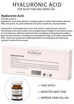 Stalidearm αρχική Hyaluronic όξινη νεολαίας ορών εγχύσεων καθορισμένη φυσική επίδραση ουσίας χρήσης ασφαλής υλική για το νεώτερο πρόσωπο